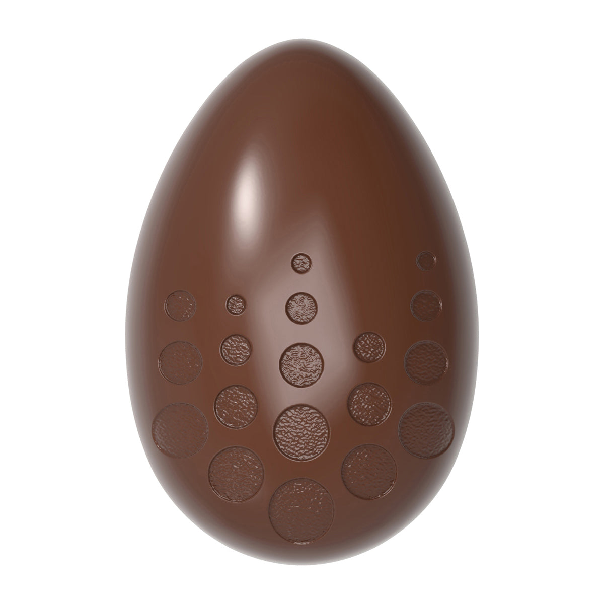 Chocolate World RM12108 / 45 g / 8 Cavities Polycarbonate Easter Egg Mould