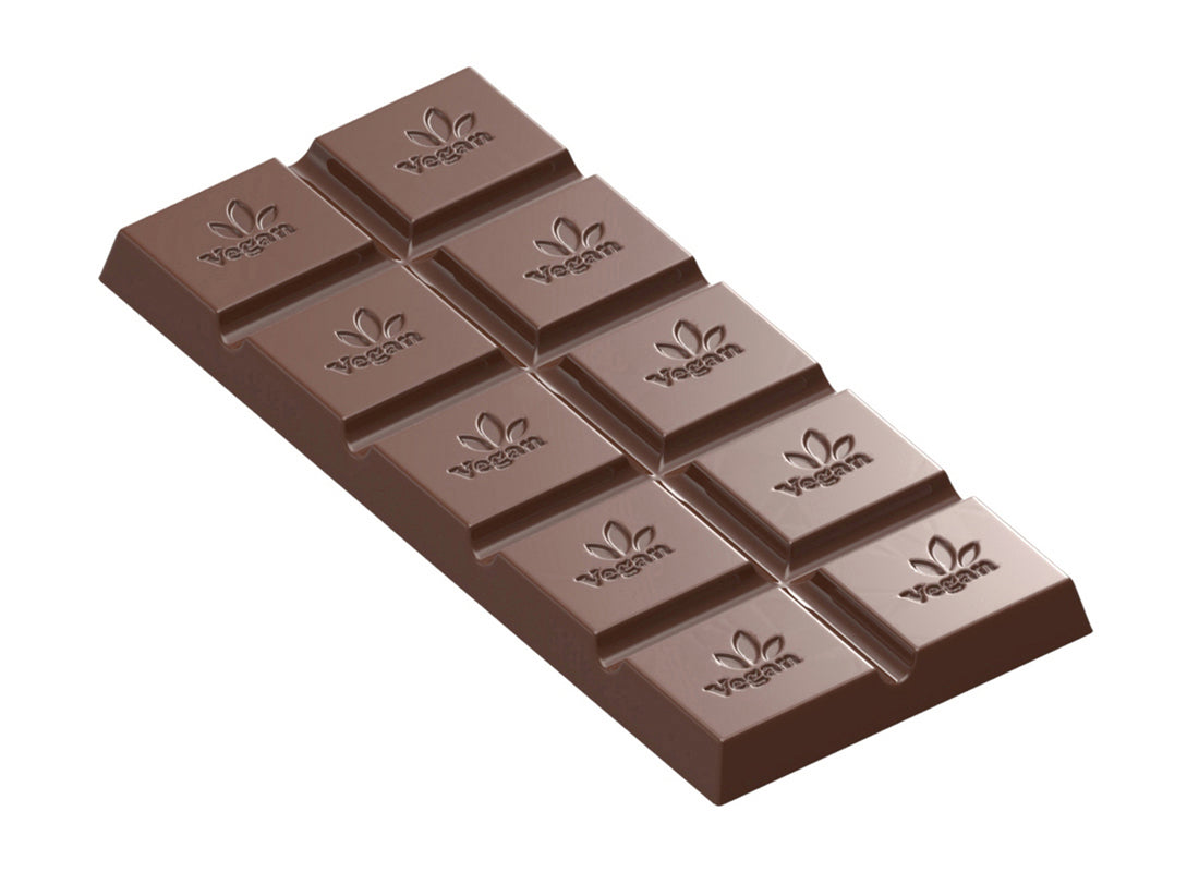 Chocolate World RM12140 / 50 g / 4 Cavities Polycarbonate Mould - Mangharam Chocolate Solutions