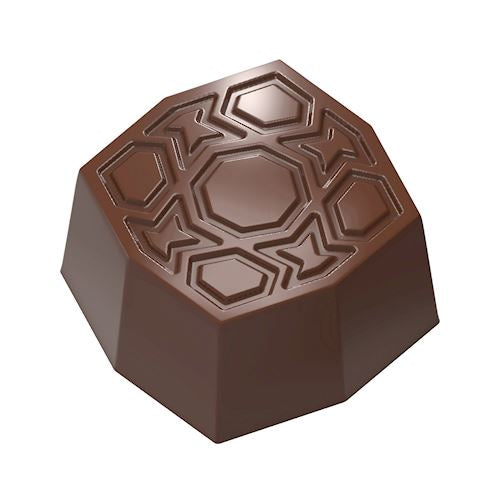 Chocolate World RM12149 / 11 g / 21 Cavities Polycarbonate Mould - Mangharam Chocolate Solutions