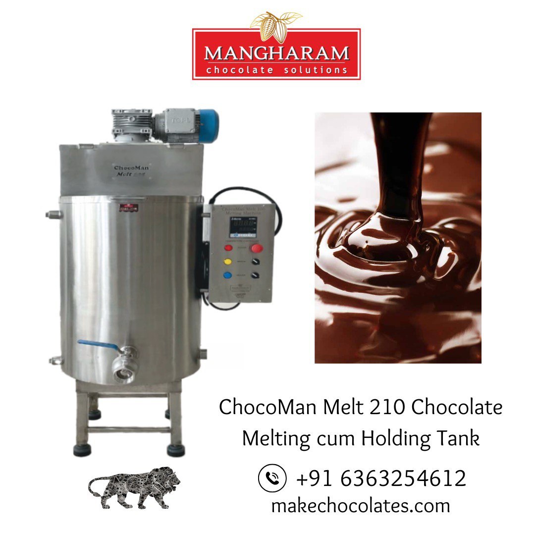 ChocoMan Melt 210 Chocolate Melting Machine cum Holding Tank