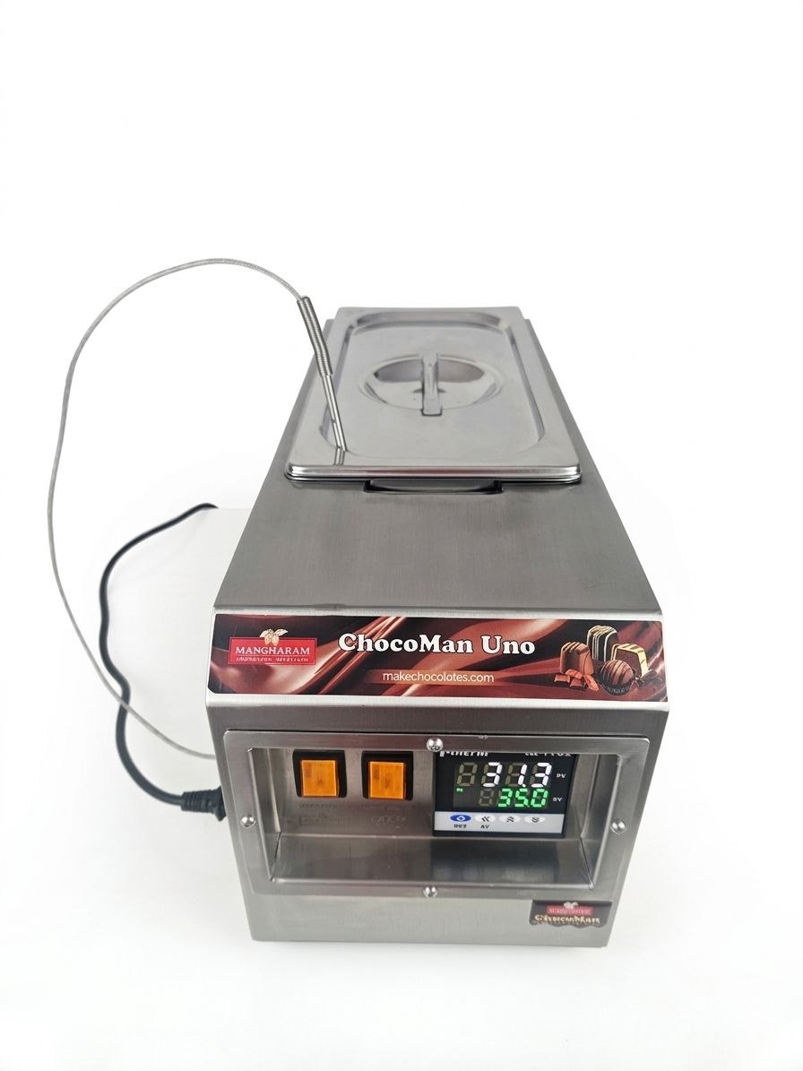 ChocoMan Uno 6 kg Tub Portable Melter - Mangharam Chocolate Solutions
