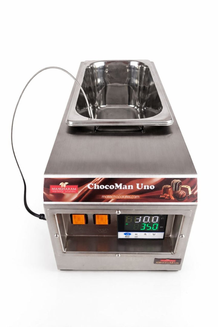 ChocoMan Uno 6 kg Tub Portable Melter - Mangharam Chocolate Solutions