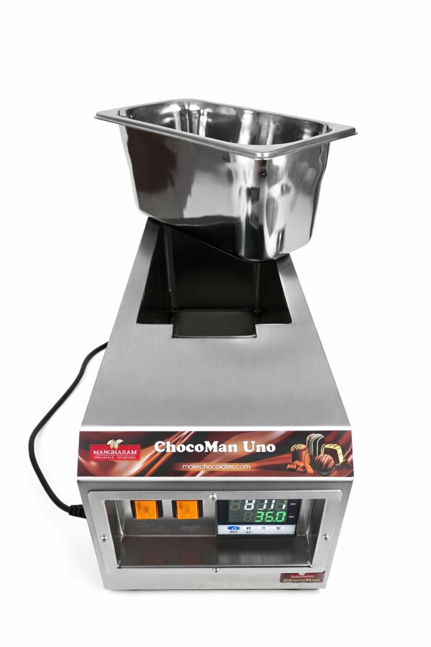 ChocoMan Uno 6 kg Tub Portable Melter - Mangharam Chocolate Solutions