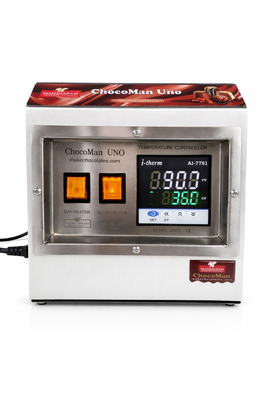 ChocoMan Uno 6 kg Tub Portable Melter - Mangharam Chocolate Solutions