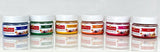 Mangharam Chocolate & Cream Soluble Colours - Set of 6 different colours of 10g each