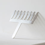 Stainless Steel Small Leaf Comb by Frank Haasnoot 20FH01S