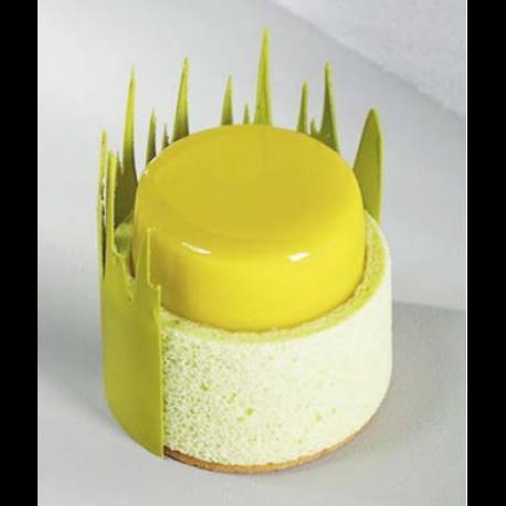 Stainless Steel Heartbeat Template Chocolate Decoration Tool by Frank Haasnoot  20FH53