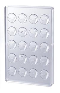 Polycarbonate Dessert Cup Chocolate Mould MA20GU001 - Mangharam Chocolate Solutions