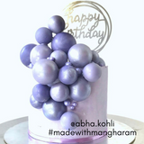 Mangharam Chocolate & Cream soluble Colour PURPLE - 1 Kg Standipack