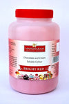 Mangharam Chocolate & Cream soluble Colour BRIGHT RED - 500 gms Jar