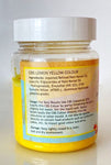Mangharam Lemon Yellow Cocoa Butter Substitute (CBS) Colours - 100g Jar