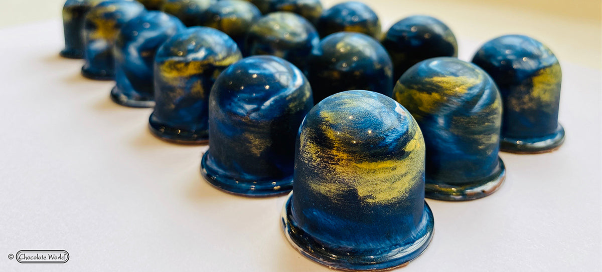 Bonbon Polycarbonate Chocolate Mould RM12018 From Mangharam