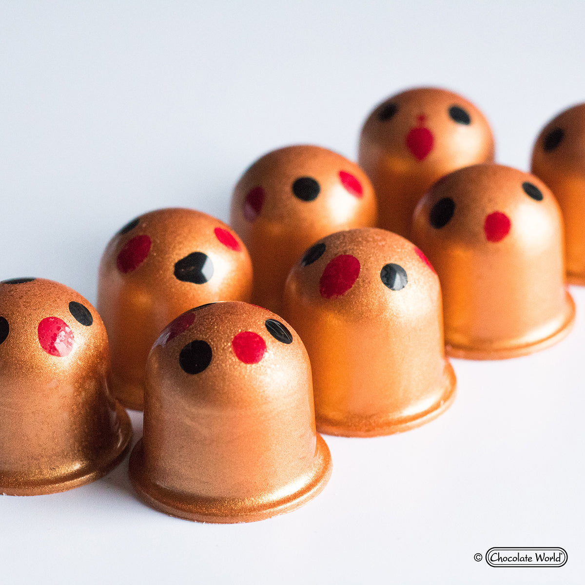 Bonbon Polycarbonate Chocolate Mould RM12018 From Mangharam