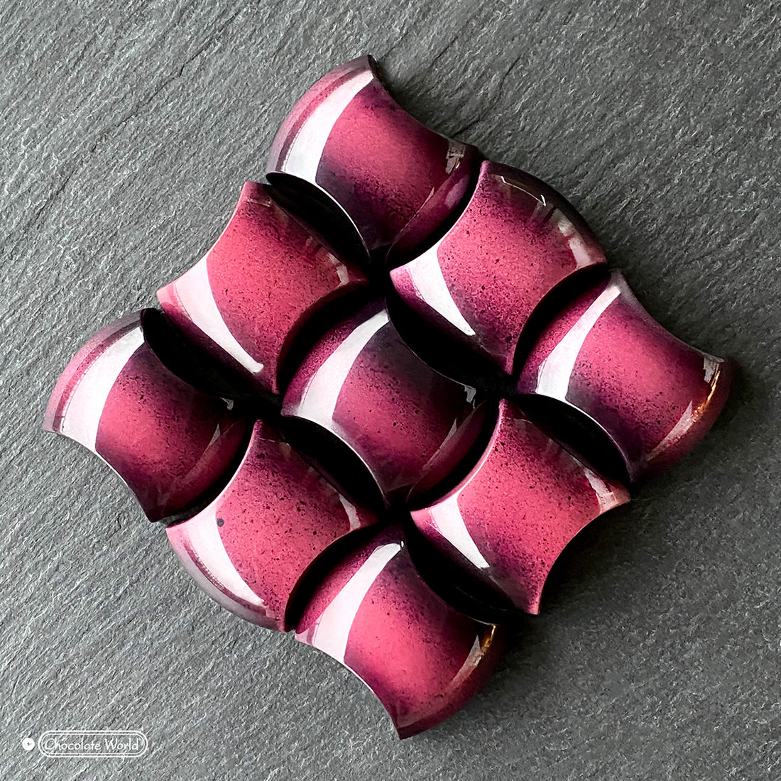 Chocolate World RM12027 / 13.5 g / 21 Cavities Polycarbonate Mould