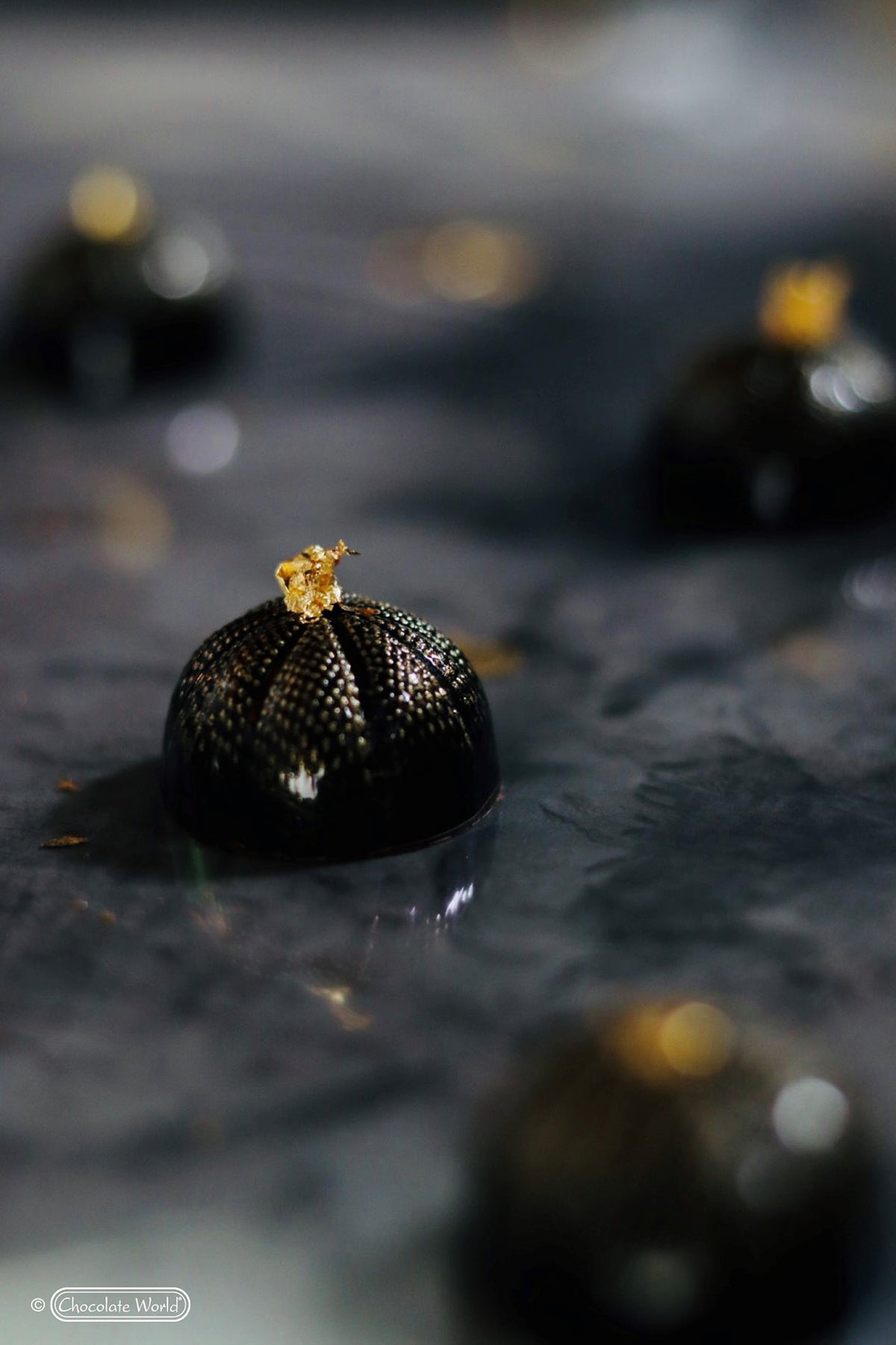 Round Polycarbonate Chocolate Mould RM12032 From Mangharam