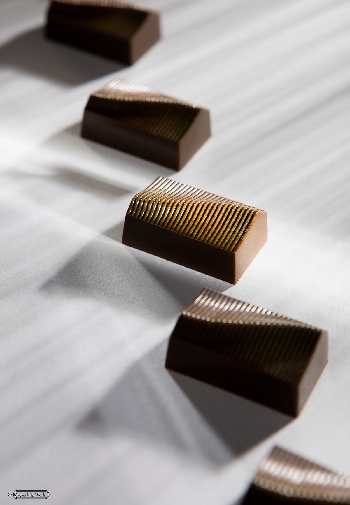 Chocolate World Polycarbonate Mould RM1969 / 10.5 gr / 24 cavities - Mangharam Chocolate Solutions