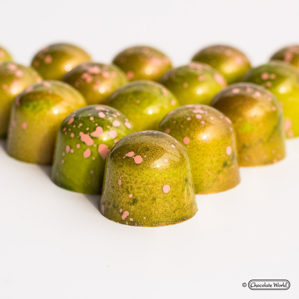 Chocolate World RM2116 / 14 g / 32 Cavities Polycarbonate Mould