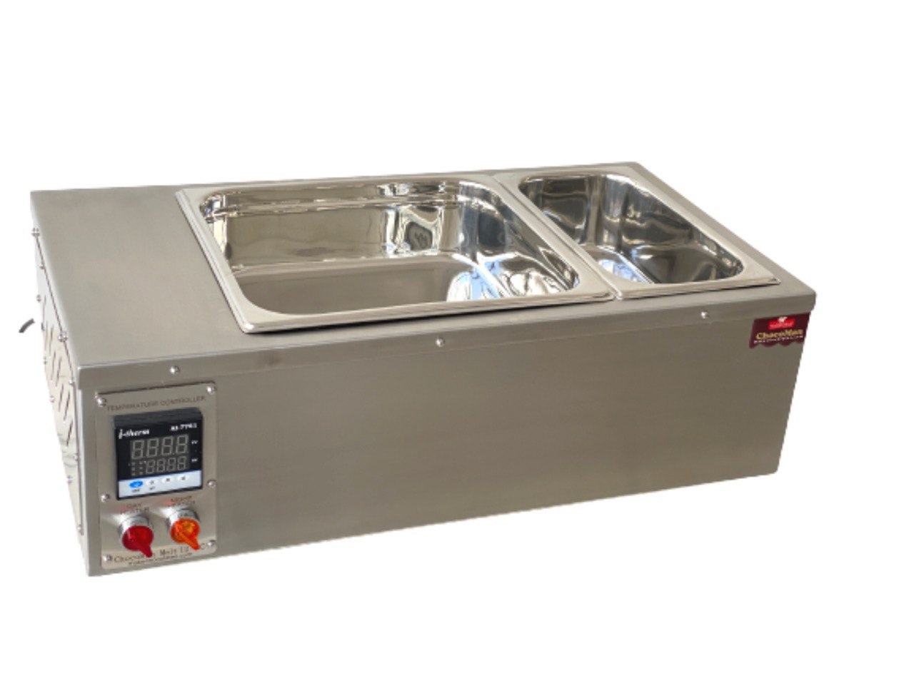 ChocoMan Melt 12-2C, 2 Tub 12 Kg Chocolate Melter / Warmer with Night Heat Mode