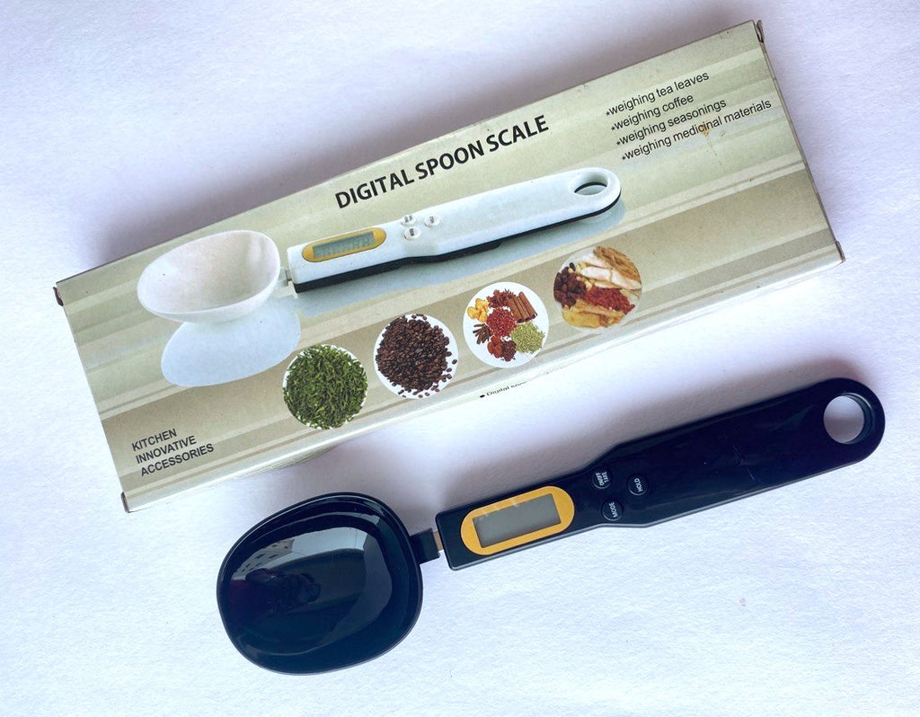 Kitchen Measuring Spoon with Digital LCD Display - ScoopWeigh – Might &  Muscle