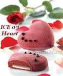 Ice-Cream Heart Mould ICE03 - Mangharam Chocolate Solutions