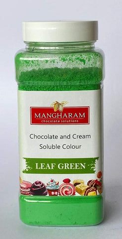 Mangharam Chocolate & Cream soluble Colour LEAF GREEN- 100 gms Jar
