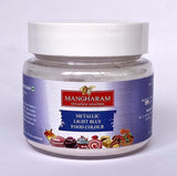 Mangharam Metallic LIGHT BLUE Chocolate Colour 10 gms
