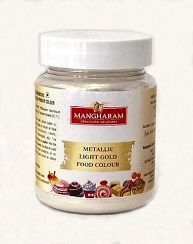 Mangharam Metallic LIGHT GOLD Colour  - 25 gms
