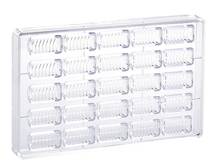 Martellato MA1014 / 11 g / 25 Cavities Polycarbonate Mould