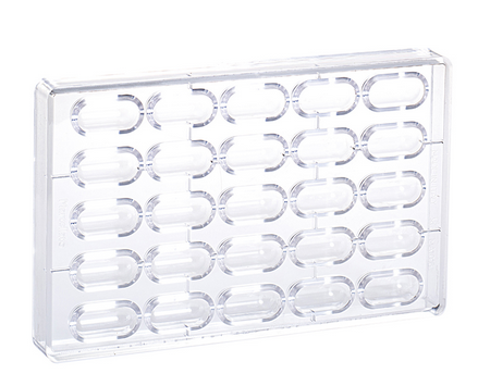Martellato MA1016 / 10 g / 25 Cavities Polycarbonate Mould