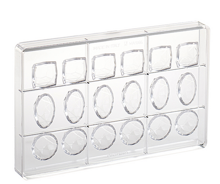 Polycarbonate Chocolate Mould MA1994 from Mangharam - Mangharam Chocolate Solutions