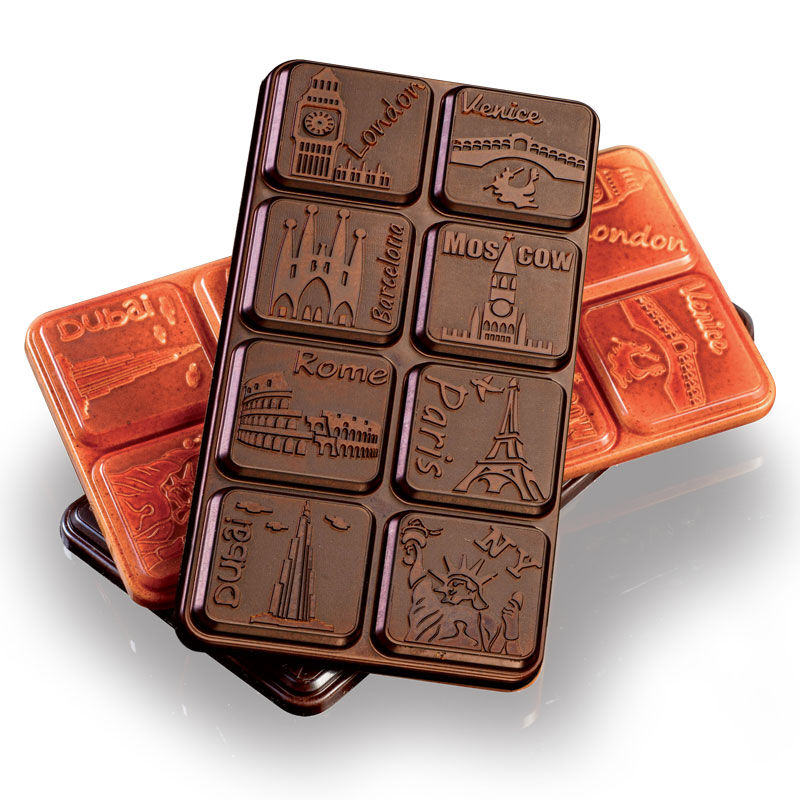 Polycarbonate Martellato MA2011 Chocolate Mould from Mangharam Chocolate Solutions, India