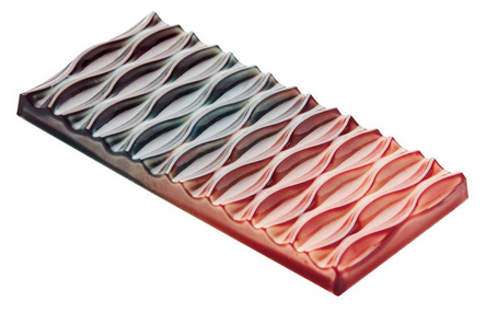 Martellato MA2028 / 98 g / 3 Cavities Polycarbonate Mould