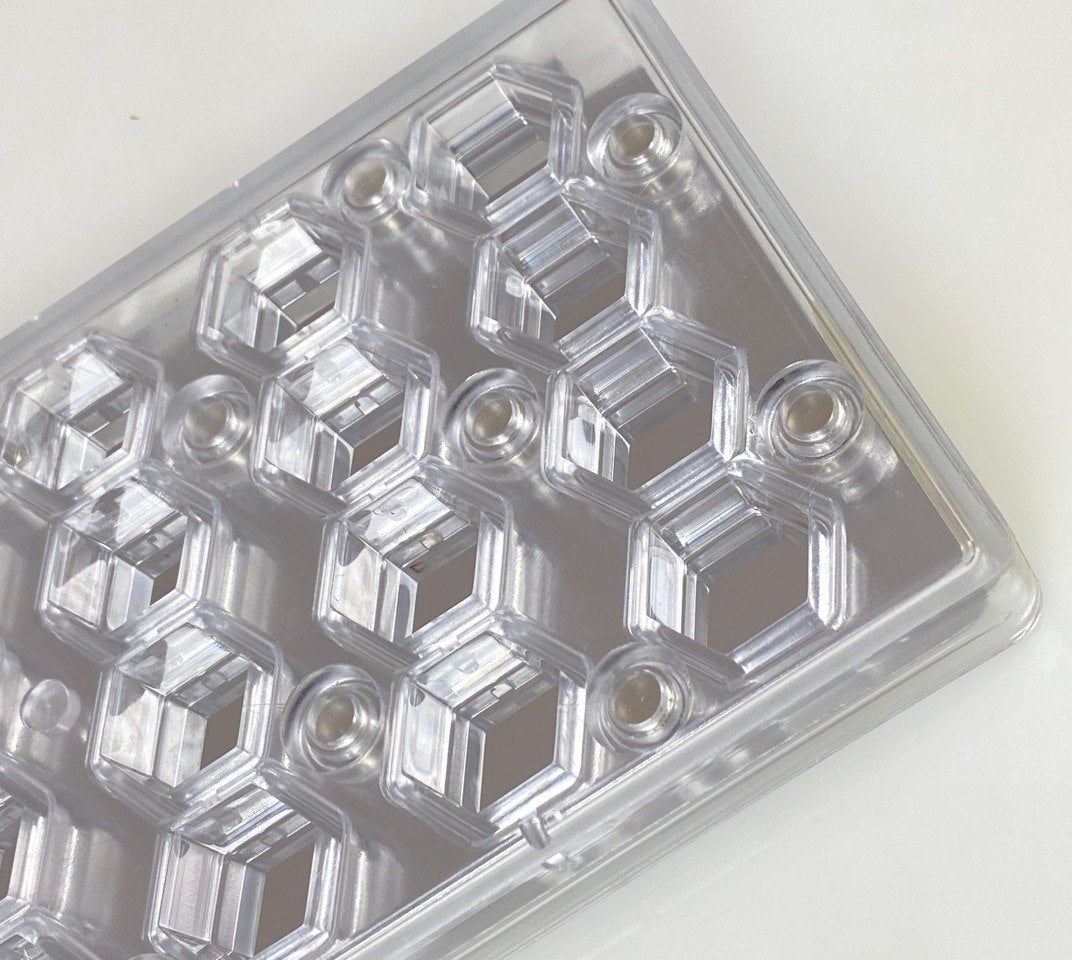 MMV025 European Polycarbonate Mould - Mangharam Chocolate Solutions