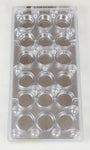 Chocolate World Polycarbonate Mould MMV041 / 12 gr / 18 cavities