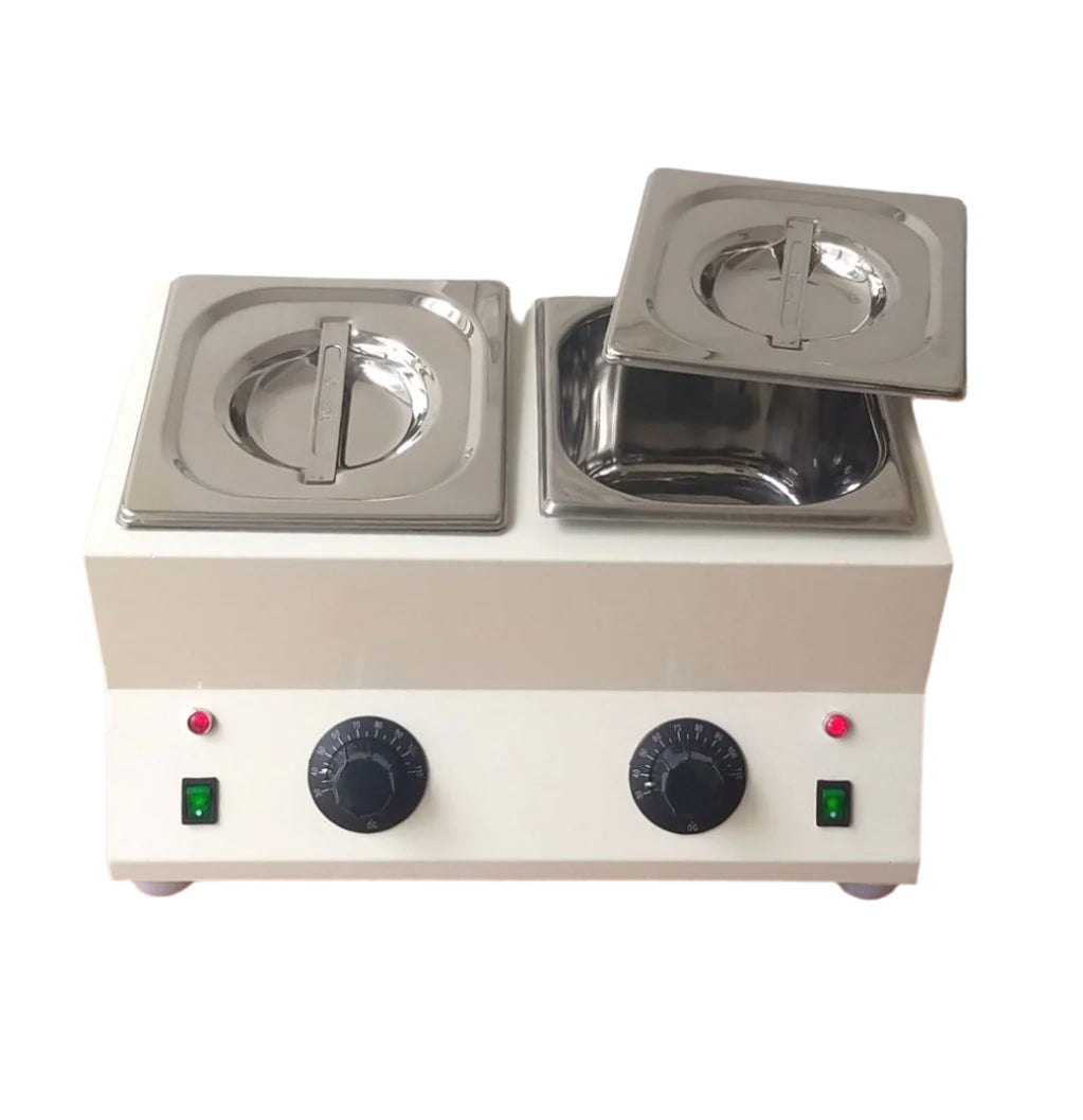 ChocoMan Two Cute 2 Tub 3kg Chocolate Melter - Mild Steel