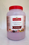 Mangharam Chocolate Colour MAROON - 500 gms Jar - Mangharam Chocolate Solutions