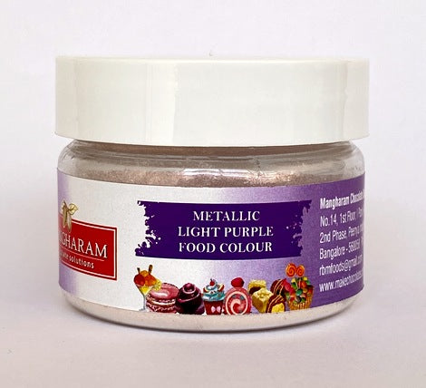 Mangharam Metallic LIGHT PURPLE Chocolate Colour - 5 gms