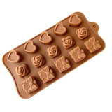 Mangharam Silicone Chocolate Candy Jelly Ice Mould Tray | SM 08