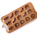 Mangharam Silicone Chocolate Candy Jelly Ice Mould Tray | SM 12