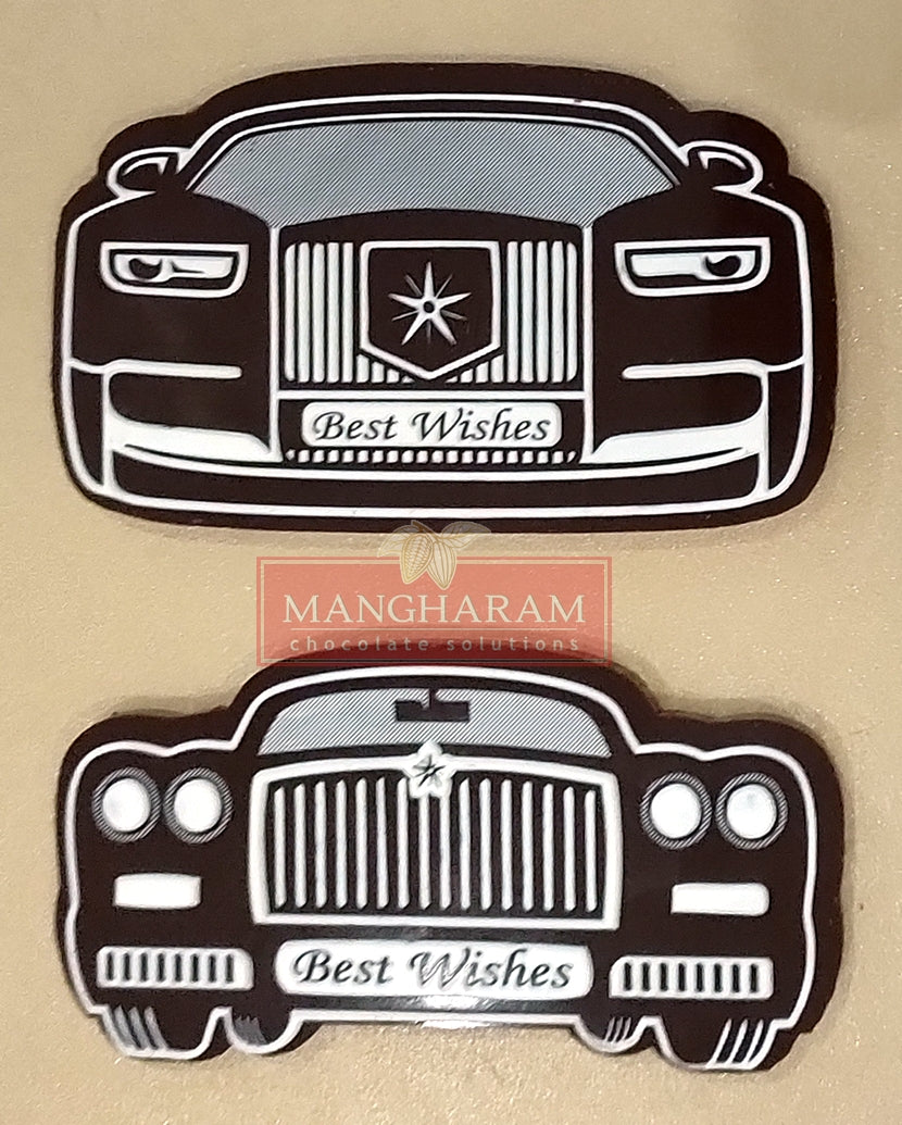 Mangharam Chocolate Luxury Cars Cake Topper Mould SSP 129 Best Wishes Message