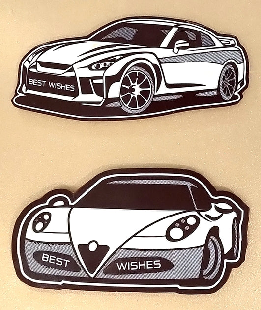 Mangharam Chocolate Sports Cars Cake Topper Mould SSP 132 Best Wishes Message