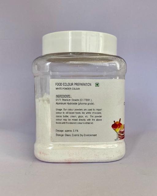 White  Chocolate Colour - 100 gms - Mangharam Chocolate Solutions
