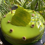 Mangharam Chocolate & Cream soluble Colour LIME GREEN - 100 gms Jar