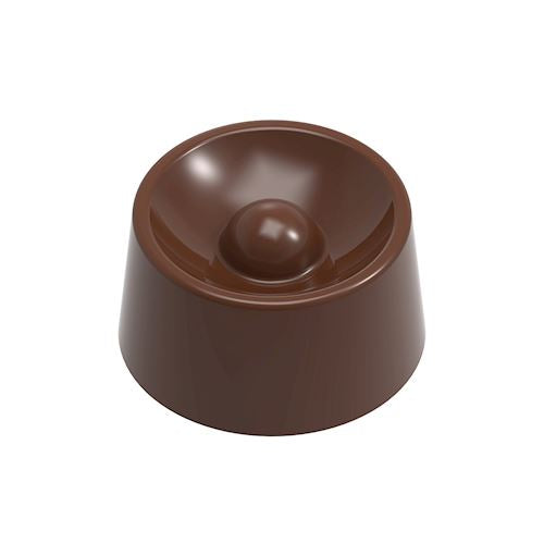 Round Polycarbonate Chocolate Mould RM12054 From Mangharam