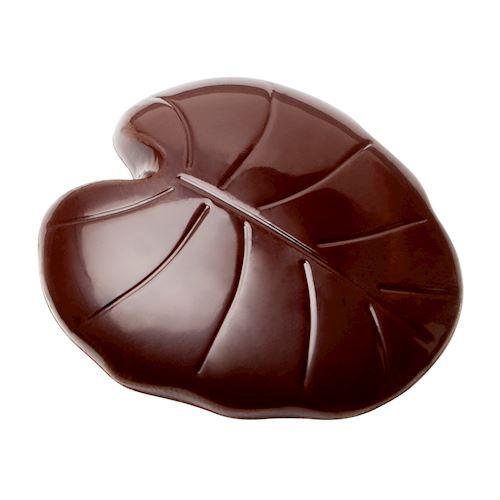Polycarbonate Chocolate World RM1826 Leaf Chocolate Mould from Mangharam Chocolate Solutions, India