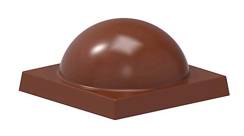 Chocolate World RM1941 / 9 g / 21 Cavities Polycarbonate Mould