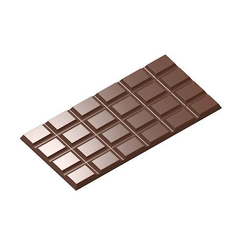 Chocolate World RM2437 / 60 g / 3 Cavities Polycarbonate Mould - Mangharam Chocolate Solutions