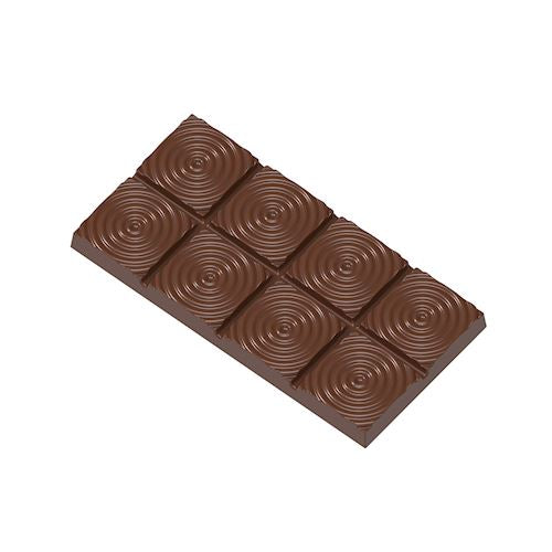 Chocolate World Polycarbonate Mould RM2451 / 100 gr / 3 cavities - Mangharam Chocolate Solutions
