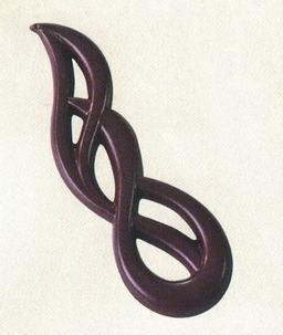 Garnish Mould MA 20-D001 from Mangharam helps make Chocolate Garnishes for cakes, pastries, ice creams & desserts imparting a fine shine & finish to confections