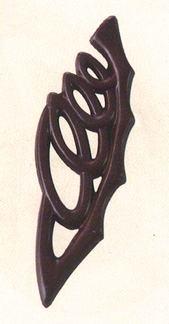 Garnish Mould MA 20-D005 from Mangharam helps make Chocolate Garnishes for cakes, pastries, ice-creams & desserts imparting a fine shine & finish to confections